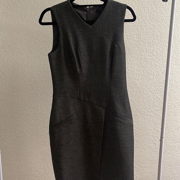BCBGMAXAZRIA Dresses Phoebe Black Mid-Length Cocktail Dress - Picture 1 of 6